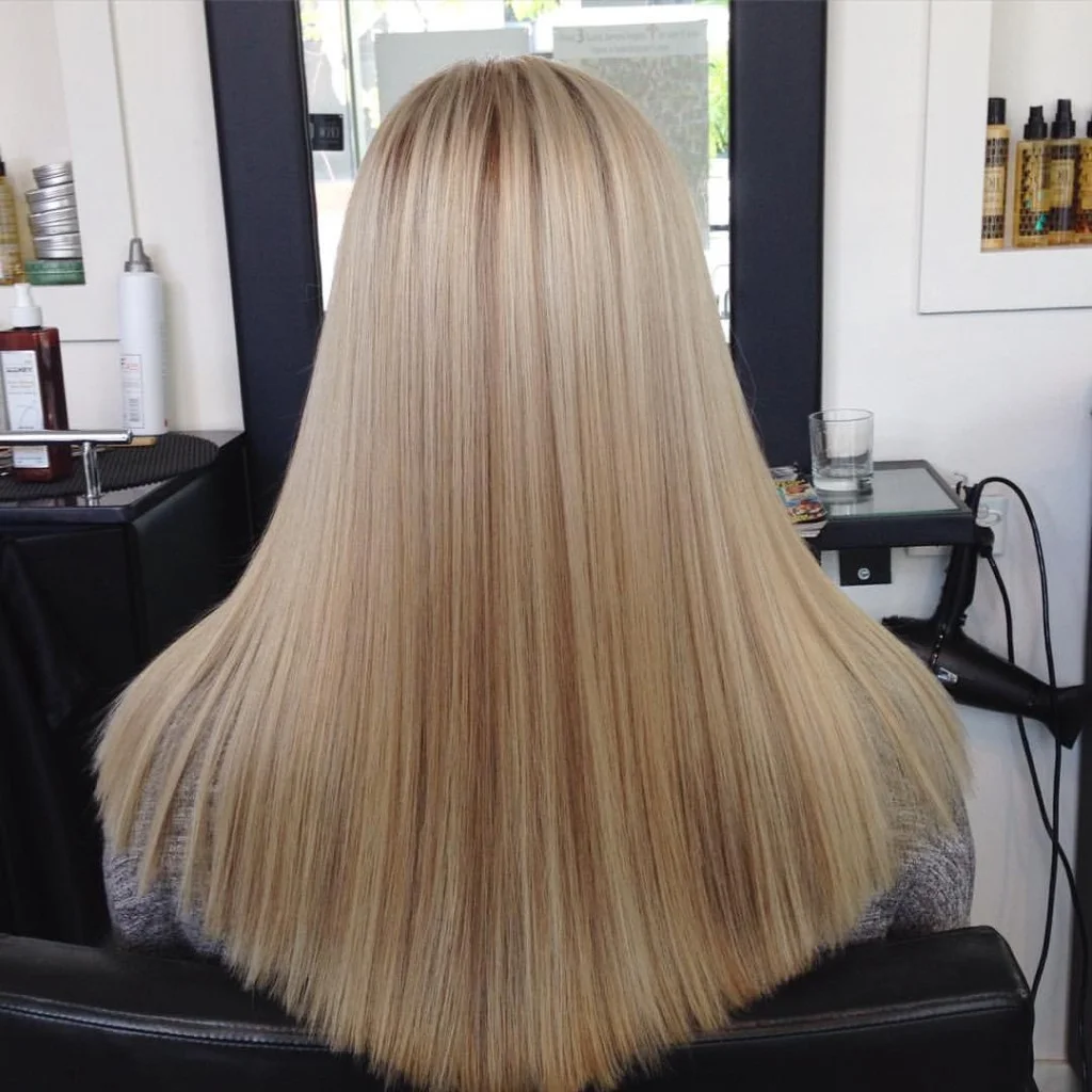 Blonde colour at Saint James Hair